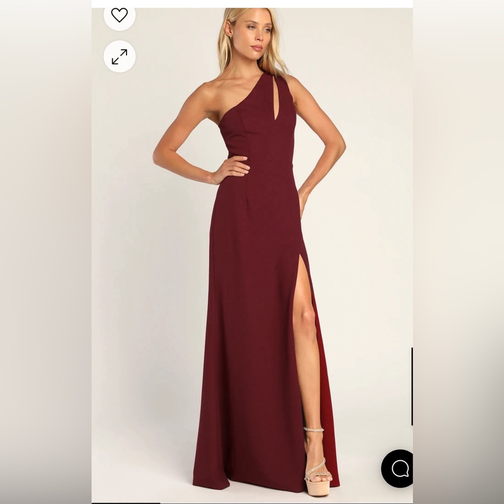 Lulu's One-Shoulder Dress